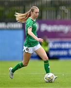 22 August 2023; Katie Ray of Republic of Ireland during a women's U16 international friendly match between Republic of Ireland and Faroe Islands at Head in the Game Park in Drogheda, Louth. Photo by Ben McShane/Sportsfile