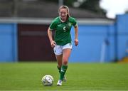 22 August 2023; Anna Butler of Republic of Ireland during a women's U16 international friendly match between Republic of Ireland and Faroe Islands at Head in the Game Park in Drogheda, Louth. Photo by Ben McShane/Sportsfile