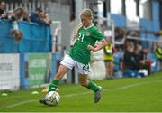 22 August 2023; Madison McGuane of Republic of Ireland during a women's U16 international friendly match between Republic of Ireland and Faroe Islands at Head in the Game Park in Drogheda, Louth. Photo by Ben McShane/Sportsfile