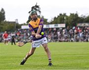 21 August 2023; 1996 Wexford All-Ireland winning hurling captain Martin Storey of Jim Bolger's Stars during the Hurling for Cancer Research 2023 charity match at Netwatch Cullen Park in Carlow. Photo by Piaras Ó Mídheach/Sportsfile