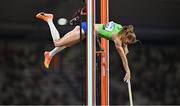 23 August 2023; Tina Šutej of Slovenia competes in the women's pole vault final during day five of the World Athletics Championships at the National Athletics Centre in Budapest, Hungary. Photo by Sam Barnes/Sportsfile