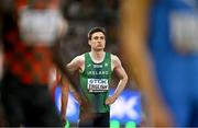 24 August 2023; Mark English of Ireland competes in his men's 800m semi-final during day six of the World Athletics Championships at the National Athletics Centre in Budapest, Hungary. Photo by Sam Barnes/Sportsfile
