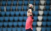 25 August 2023; Cian Healy throws a lineout during an Ireland rugby captain's run at Parc des Sports Jean Dauger in Bayonne, France. Photo by Harry Murphy/Sportsfile