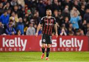 25 August 2023; Adam McDonnell of Bohemians after a later opportunity on goal during the SSE Airtricity Men's Premier Division match between Bohemians and Derry City at Dalymount Park in Dublin. Photo by Stephen McCarthy/Sportsfile