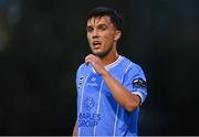 25 August 2023; Sean Brennan of UCD during the SSE Airtricity Men's Premier Division match between UCD and St Patrick's Athletic at UCD Bowl in Dublin. Photo by Tyler Miller/Sportsfile