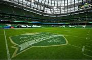 26 August 2023; A general view of the stadium before the Aer Lingus College Football Classic match between Notre Dame and Navy Midshipmen at the Aviva Stadium in Dublin. Photo by Brendan Moran/Sportsfile