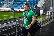 26 August 2023; Cian Healy of Ireland arrives before the Rugby World Cup warm-up match between Ireland and Samoa at Parc des Sports Jean Dauger in Bayonne, France. Photo by Harry Murphy/Sportsfile