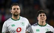 26 August 2023; Iain Henderson and Tom Stewart of Ireland before the Rugby World Cup warm-up match between Ireland and Samoa at Parc des Sports Jean Dauger in Bayonne, France. Photo by Harry Murphy/Sportsfile