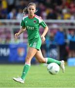 26 August 2023; Kelly Leahy of Cork City during the Sports Direct Women’s FAI Cup first round match between Terenure Rangers and Cork City at Richmond Park in Dublin. Photo by Stephen McCarthy/Sportsfile
