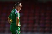 26 August 2023; Heidi O'Sullivan of Cork City during the Sports Direct Women’s FAI Cup first round match between Terenure Rangers and Cork City at Richmond Park in Dublin. Photo by Stephen McCarthy/Sportsfile