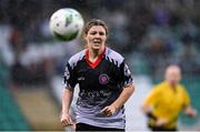 26 August 2023; Sarah Murray of Killester Donnycarney during the Sports Direct Women’s FAI Cup first round match between Shamrock Rovers and Killester Donnycarney at Tallaght Stadium in Dublin. Photo by Stephen McCarthy/Sportsfile