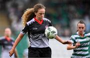 26 August 2023; Lyndsey Carroll of Killester Donnycarney FC during the Sports Direct Women’s FAI Cup first round match between Shamrock Rovers and Killester Donnycarney at Tallaght Stadium in Dublin. Photo by Stephen McCarthy/Sportsfile