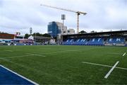 27 August 2023; A general view inside the ground before the U18 Clubs Interprovincial Championship match between Leinster and Connacht at Energia Park in Dublin. Photo by Piaras Ó Mídheach/Sportsfile