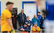 27 August 2023; Newly announced Donegal manager Jim McGuinness watches on during the Donegal County Senior Club Football Championship match between Naomh Conaill and St Eunan's at Davy Brennan Memorial Park in Gortnamucklagh, Donegal. Photo by Ramsey Cardy/Sportsfile