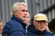 27 August 2023; Newly announced Donegal manager Jim McGuinness watches on during the Donegal County Senior Club Football Championship match between Naomh Conaill and St Eunan's at Davy Brennan Memorial Park in Gortnamucklagh, Donegal. Photo by Ramsey Cardy/Sportsfile