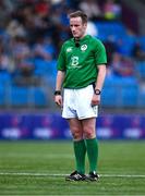 26 August 2023; Referee Rob McGreer during the Vodafone Women’s Interprovincial Championship match between Leinster and Munster at Energia Park in Dublin. Photo by Piaras Ó Mídheach/Sportsfile