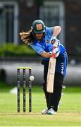 29 August 2023; Georgia Atkinson of Typhoons during the Evoke Super 50 Cup match between Scorchers and Typhoons at Railway Union Cricket Club in Dublin. Photo by Tyler Miller/Sportsfile