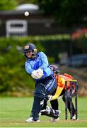 29 August 2023; Sarah Forbes of Typhoons during the Evoke Super 50 Cup match between Scorchers and Typhoons at Railway Union Cricket Club in Dublin. Photo by Tyler Miller/Sportsfile