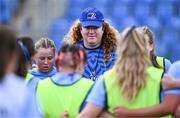 26 August 2023; Leinster coach Paudie Mahon before the Girls Interprovincial Championship match between Leinster and Munster at Energia Park in Dublin. Photo by Piaras Ó Mídheach/Sportsfile