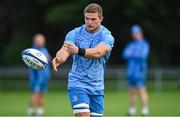 29 August 2023; Scott Penny during a Leinster rugby open training session at Clontarf RFC in Dublin. Photo by David Fitzgerald/Sportsfile