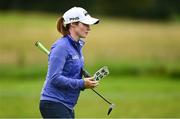 30 August 2023; Leona Maguire of Ireland during the Pro-Am event ahead of the KPMG Women's Irish Open Golf Championship at Dromoland Castle in Clare. Photo by Eóin Noonan/Sportsfile