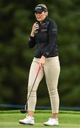 30 August 2023; Olivia Mehaffey of Northern Ireland on the 12th green during the Pro-Am event ahead of the KPMG Women's Irish Open Golf Championship at Dromoland Castle in Clare. Photo by Eóin Noonan/Sportsfile