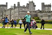 31 August 2023; Beth Coulter of Ireland walks up the 10th fairway during day one of the KPMG Women's Irish Open Golf Championship at Dromoland Castle in Clare. Photo by Eóin Noonan/Sportsfile