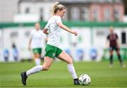 27 August 2023; Molly Crowe of Cabinteely during the Sports Direct Women’s FAI Cup first round match between Cabinteely and Bohemians at Carlisle Grounds in Bray, Wicklow. Photo by Stephen McCarthy/Sportsfile