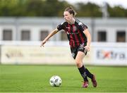 27 August 2023; Lara Phipps of Bohemians during the Sports Direct Women’s FAI Cup first round match between Cabinteely and Bohemians at Carlisle Grounds in Bray, Wicklow. Photo by Stephen McCarthy/Sportsfile
