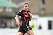 27 August 2023; Rachel Doyle of Bohemians during the Sports Direct Women’s FAI Cup first round match between Cabinteely and Bohemians at Carlisle Grounds in Bray, Wicklow. Photo by Stephen McCarthy/Sportsfile