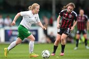 27 August 2023; Catriona McGilp of Cabinteely during the Sports Direct Women’s FAI Cup first round match between Cabinteely and Bohemians at Carlisle Grounds in Bray, Wicklow. Photo by Stephen McCarthy/Sportsfile