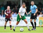 27 August 2023; Michaela Fox Walsh of Cabinteely during the Sports Direct Women’s FAI Cup first round match between Cabinteely and Bohemians at Carlisle Grounds in Bray, Wicklow. Photo by Stephen McCarthy/Sportsfile