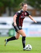 27 August 2023; Katie Lovely of Bohemians during the Sports Direct Women’s FAI Cup first round match between Cabinteely and Bohemians at Carlisle Grounds in Bray, Wicklow. Photo by Stephen McCarthy/Sportsfile
