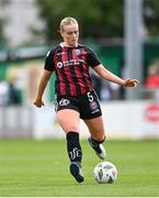 27 August 2023; Ciara Maher of Bohemians during the Sports Direct Women’s FAI Cup first round match between Cabinteely and Bohemians at Carlisle Grounds in Bray, Wicklow. Photo by Stephen McCarthy/Sportsfile