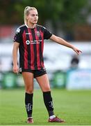27 August 2023; Lynn Craven of Bohemians during the Sports Direct Women’s FAI Cup first round match between Cabinteely and Bohemians at Carlisle Grounds in Bray, Wicklow. Photo by Stephen McCarthy/Sportsfile