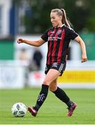 27 August 2023; Fiona Donnelly of Bohemians during the Sports Direct Women’s FAI Cup first round match between Cabinteely and Bohemians at Carlisle Grounds in Bray, Wicklow. Photo by Stephen McCarthy/Sportsfile