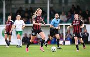 27 August 2023; Anna Hegarty of Bohemians during the Sports Direct Women’s FAI Cup first round match between Cabinteely and Bohemians at Carlisle Grounds in Bray, Wicklow. Photo by Stephen McCarthy/Sportsfile