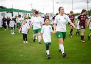 27 August 2023; Ella Maree Rice of Cabinteely before the Sports Direct Women’s FAI Cup first round match between Cabinteely and Bohemians at Carlisle Grounds in Bray, Wicklow. Photo by Stephen McCarthy/Sportsfile