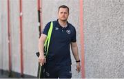 1 September 2023; St Patrick's Athletic manager Jon Daly arrives before the SSE Airtricity Men's Premier Division match between Shelbourne and St Patrick's Athletic at Tolka Park in Dublin. Photo by Seb Daly/Sportsfile