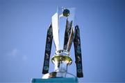 1 September 2023; A general view of the SSE Airtricity Men's Premier Division trophy before the SSE Airtricity Men's Premier Division match between Shamrock Rovers and Bohemians at Tallaght Stadium in Dublin. Photo by Stephen McCarthy/Sportsfile