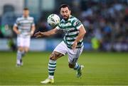 1 September 2023; Richie Towell of Shamrock Rovers during the SSE Airtricity Men's Premier Division match between Shamrock Rovers and Bohemians at Tallaght Stadium in Dublin. Photo by Stephen McCarthy/Sportsfile