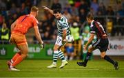 1 September 2023; Richie Towell of Shamrock Rovers has an attempt on goal despite the efforts of Bohemians goalkeeper James Talbot and Keith Buckley during the SSE Airtricity Men's Premier Division match between Shamrock Rovers and Bohemians at Tallaght Stadium in Dublin. Photo by Tyler Miller/Sportsfile