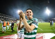 1 September 2023; Gary O'Neill of Shamrock Rovers celebrates after the SSE Airtricity Men's Premier Division match between Shamrock Rovers and Bohemians at Tallaght Stadium in Dublin. Photo by Stephen McCarthy/Sportsfile