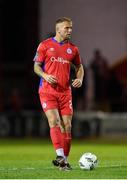 1 September 2023; Paddy Barrett of Shelbourne during the SSE Airtricity Men's Premier Division match between Shelbourne and St Patrick's Athletic at Tolka Park in Dublin. Photo by Seb Daly/Sportsfile