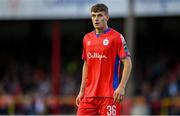 1 September 2023; Will Jarvis of Shelbourne during the SSE Airtricity Men's Premier Division match between Shelbourne and St Patrick's Athletic at Tolka Park in Dublin. Photo by Seb Daly/Sportsfile