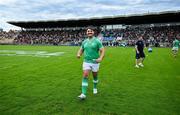 2 September 2023; Tom O'Toole of Ireland walks the pitch before their open training session at Stade Vallée du Cher in Tours, France. Photo by Brendan Moran/Sportsfile