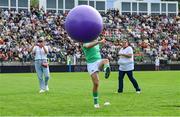2 September 2023; Jimmy O’Brien during a light workout at the Ireland rugby open training session at Stade Vallée du Cher in Tours, France. Photo by Brendan Moran/Sportsfile