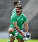 2 September 2023; Tom O'Toole during an Ireland rugby open training session at Stade Vallée du Cher in Tours, France. Photo by Brendan Moran/Sportsfile