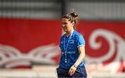 2 September 2023; Leinster head coach Tania Rosser before the Vodafone Women’s Interprovincial Championship final between Munster and Leinster at Musgrave Park in Cork. Photo by Eóin Noonan/Sportsfile