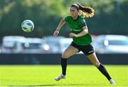 2 September 2023; Lauryn O’Callaghan of Peamount United during the SSE Airtricity Women's Premier Division match between DLR Waves and Peamount United at Whitehall Stadium in Dublin. Photo by Tyler Miller/Sportsfile